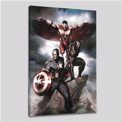  Captain America: Hail Hydra #3  Limited Edition Giclee on Canvas by Adi Granov and Marvel Comics, N