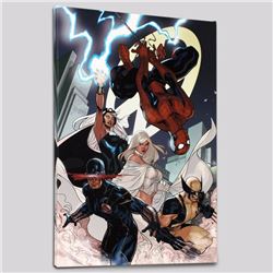 "X-Men #7" Limited Edition Giclee on Canvas by Chris Bachalo and Marvel Comics, Numbered with Certif