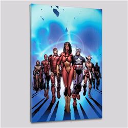 "New Avengers #7" LIMITED EDITION Giclee on Canvas by David Finch and Marvel Comics, Numbered with C