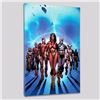Image 1 : "New Avengers #7" LIMITED EDITION Giclee on Canvas by David Finch and Marvel Comics, Numbered with C