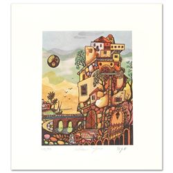 "Children's Playhouse" Limited Edition Lithograph by Amram Ebgi, Numbered and Hand Signed with Certi