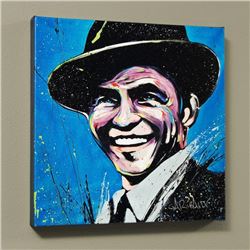 "Frank Sinatra (Blue Eyes)" LIMITED EDITION Giclee on Canvas (48" x 48") by David Garibaldi, AP Numb