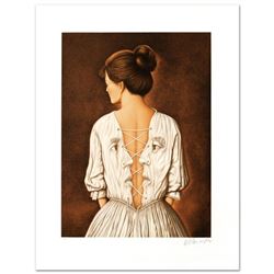 "She Stoops To Folly" Limited Edition Lithograph by Rafal Olbinski, Numbered and Hand Signed with Ce