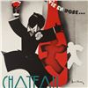 Image 2 : "Chateau Roubaud" Hand Pulled Lithograph (36.5" x 50") by the RE Society, Image Originally by Leon D