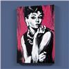 Image 1 : "Audrey Hepburn (Fabulous)" LIMITED EDITION Giclee on Canvas by David Garibaldi, Numbered from Minia