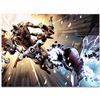 Image 3 : "Captain America: Man Out Of Time #5" LIMITED EDITION Giclee on Canvas by Bryan Hitch and Marvel Com