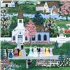 Image 2 : "A Moment to Cherish" Limited Edition Serigraph by Jane Wooster Scott, Numbered and Hand Signed with