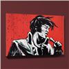 Image 1 : "Elvis Presley (Revolution)" LIMITED EDITION Giclee on Canvas by David Garibaldi, Numbered from Mini