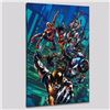 Image 1 : "New Avengers Finale #1" LIMITED EDITION Giclee on Canvas by Bryan Hitch and Marvel Comics, Numbered