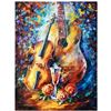 Image 3 : "Serenade" Limited Edition Giclee on Canvas by Leonid Afremov, Numbered and Signed with Certificate 