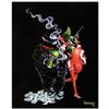 Image 3 : "Gangster Love" LIMITED EDITION Giclee on Canvas by Michael Godard, G Numbered and Signed with Certi