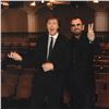 Image 2 : "Paul McCartney & Ringo Starr" Limited Edition Giclee by Rob Shanahan, Numbered and Hand Signed with