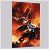 Image 1 : "Captain America #607" Limited Edition Giclee on Canvas by Mitchell Breitweiser and Marvel Comics! N