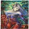 Image 1 : "Captivating Beauty" Limited Edition Serigraph by Rina Sutzkever, Numbered and Hand Signed with Cert