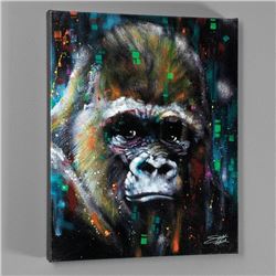 "Albert" LIMITED EDITION Giclee on Canvas by Stephen Fishwick, Numbered and Signed with Certificate 