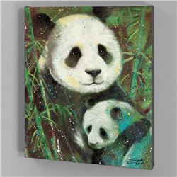 "Love" LIMITED EDITION Giclee on Canvas by Stephen Fishwick, Numbered and Signed with Certificate of