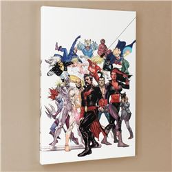 "Defenders: Strange Heroes #1" Limited Edition Giclee on Canvas by Leinil Francis Yu and Marvel Comi