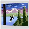 Image 1 : "Orca" Limited Edition Giclee on Canvas by Larissa Holt, Protege of Acclaimed Artist Eyvind Earle, N