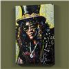 Image 1 : "Slash" LIMITED EDITION Giclee on Canvas by David Garibaldi, Numbered from Miniature Series and Sign