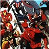 Image 2 : "Age of Heroes #1" Limited Edition Giclee on Canvas by Greg Tocchini and Marvel Comics, Numbered wit