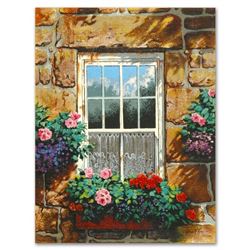 "Beyond Our Window" Limited Edition Serigraph by Anatoly Metlan, Numbered and Hand Signed with Certi