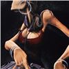 Image 2 : "DJ Jewel" LIMITED EDITION Giclee on Canvas by David Garibaldi, R Numbered and Signed with Certifica