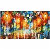 Image 3 : "Mirror Streets" LIMITED EDITION Giclee on Canvas by Leonid Afremov, Numbered and Signed with Certif