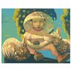 Image 1 : Sasha Bassari - "My Favorite Cats" Limited Edition Hand Embellished Serigraph on Gallery Wrapped Can