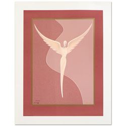 Steven Lavaggi! "Angel of Reconciliation (Pink)" Limited Edition Lithograph, Hand Signed and Numbere