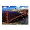 Image 1 : "Golden Gate" Limited Edition Lithograph by Alexander Chen! Numbered and Hand Signed with Certificat