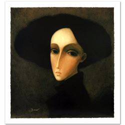 Legendary Russian Artist Sergey Smirnov (1953-2006)! "Baroness" Limited Edition Mixed Media on Canva