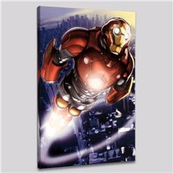 "Ultimate Iron Man II #3" LIMITED EDITION Giclee on Canvas by Pasqual Ferry and Marvel Comics, Numbe