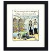Image 1 : Bizarro! "Casino Indians" is a Framed Limited Edition which is Numbered, Hand Signed by creator Dan 