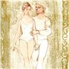 Image 2 : "Prelude" Limited Edition Lithograph by Edna Hibel (1917-2014), Numbered and Hand Signed with Certif