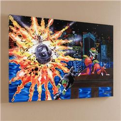 "Shaken Not Stirred" LIMITED EDITION Giclee on Canvas by Michael Godard, G Numbered and Signed with 
