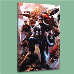 "Avengers: The Children's Crusade #4" LIMITED EDITION Giclee on Canvas by Jim Cheung and Marvel Comi