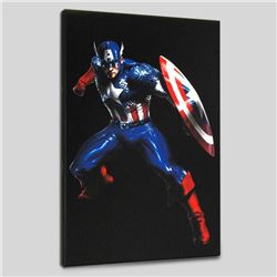 "Secret War #3" Limited Edition Giclee on Canvas by Gabriele Dell'Otto and Marvel Comics, Numbered w