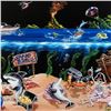 Image 2 : "Sand Bar" Limited Edition Hand-Embellished Giclee on Canvas (45" x 28") by Michael Godard, SB Numbe