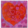 Image 3 : "Playful Heart VI" Limited Edition Giclee on Canvas by Simon Bull, Numbered and Signed with Certific