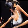 Image 2 : "DJ Free" LIMITED EDITION Giclee on Canvas (24" x 36") by David Garibaldi, AP Numbered and Signed wi