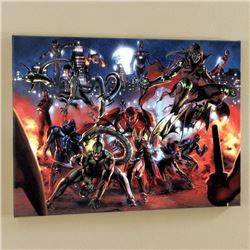 "Secret War #3" Limited Edition Giclee on Canvas by Gabriel Dell'Otto and Marvel Comics! Numbered wi