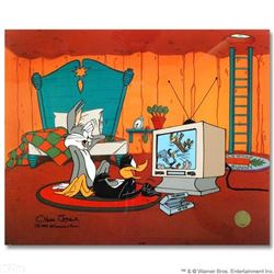 "Just Fur Laughs" by Chuck Jones (1912-2002)! Sold Out Limited Edition Animation Cel with Hand Paint