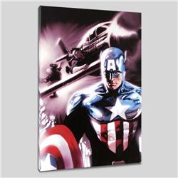 "Captain America #609" LIMITED EDITION Giclee on Canvas by Marko Djurdjevic and Marvel Comics, Numbe