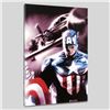 Image 1 : "Captain America #609" LIMITED EDITION Giclee on Canvas by Marko Djurdjevic and Marvel Comics, Numbe