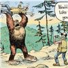 Image 2 : Bizarro! "Big Day in the Woods" is a Framed Limited Edition which is Numbered, Hand Signed by creato