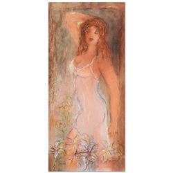 "Heavenly Morning" Limited Edition Serigraph by Batia Magal, Numbered and Hand Signed with Certifica