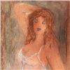 Image 2 : "Heavenly Morning" Limited Edition Serigraph by Batia Magal, Numbered and Hand Signed with Certifica
