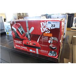 DIRT DEVIL CYCLONIC POWER CANISTER VACUUM