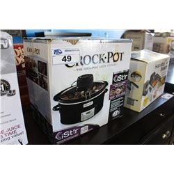 CROCK POT SLOW COOKER