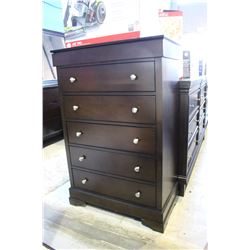 5 DRAWER HIGHBOY WITH HIDDEN TOP DRAWER